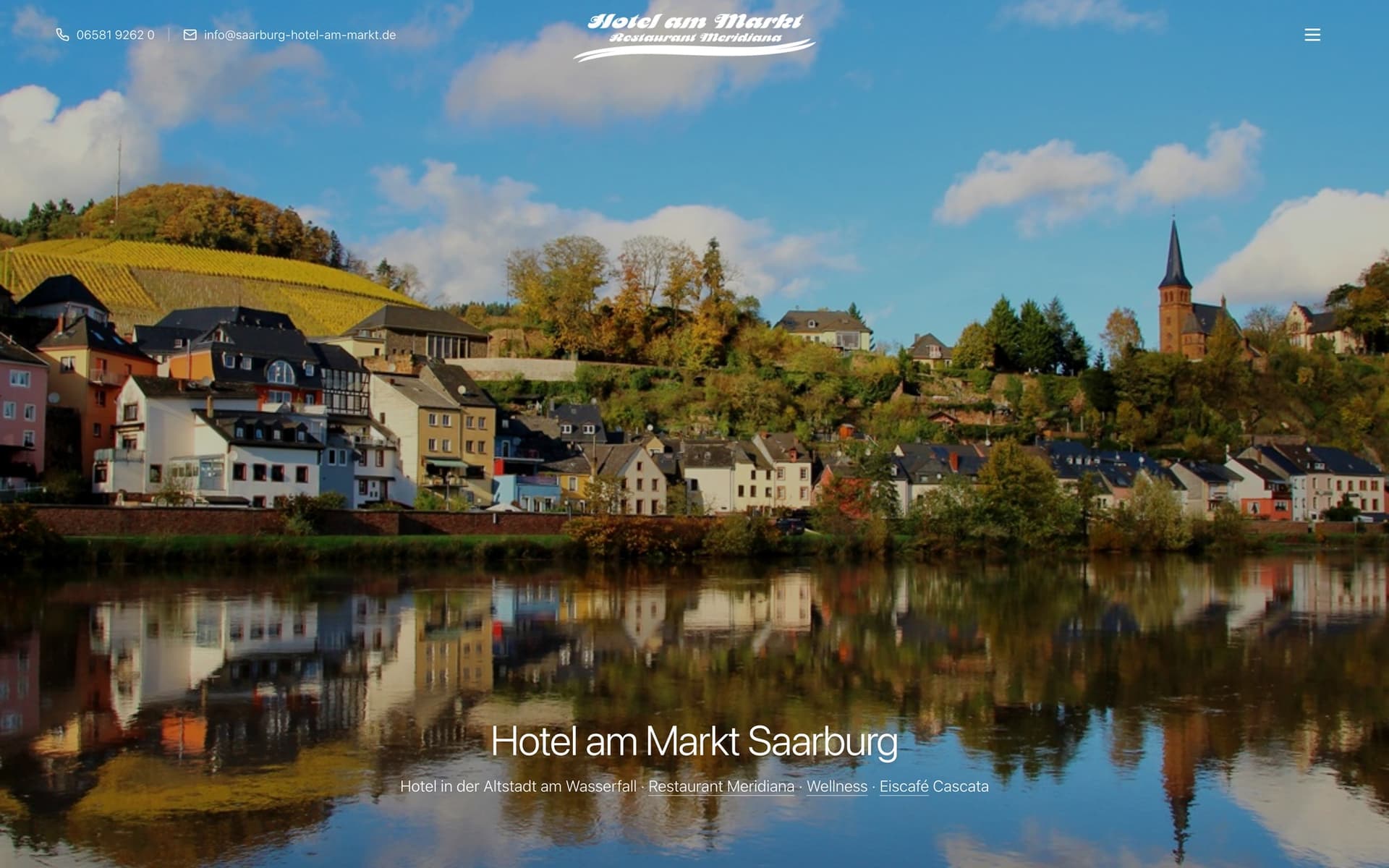 Hotel am Markt Saarburg, Desktop-Ansicht