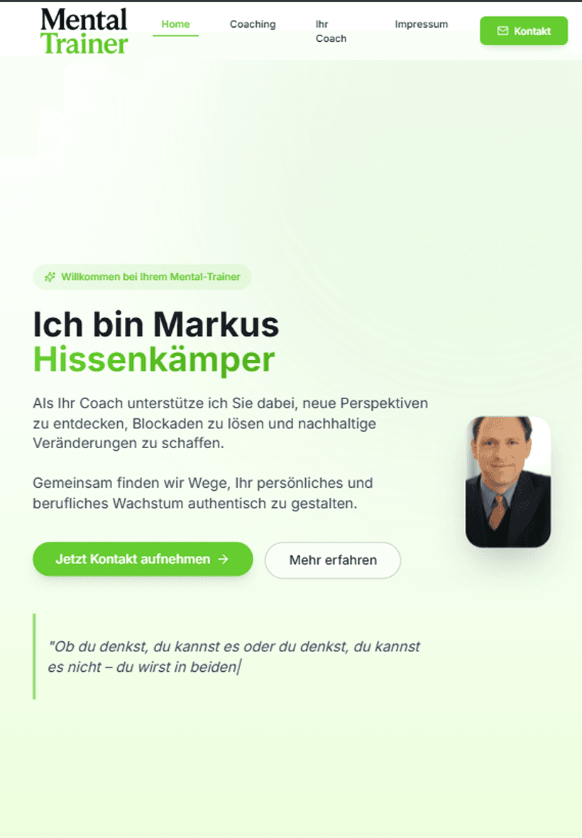 Webdesign-Projekt: Professionelle Website mit SEO-Optimierung